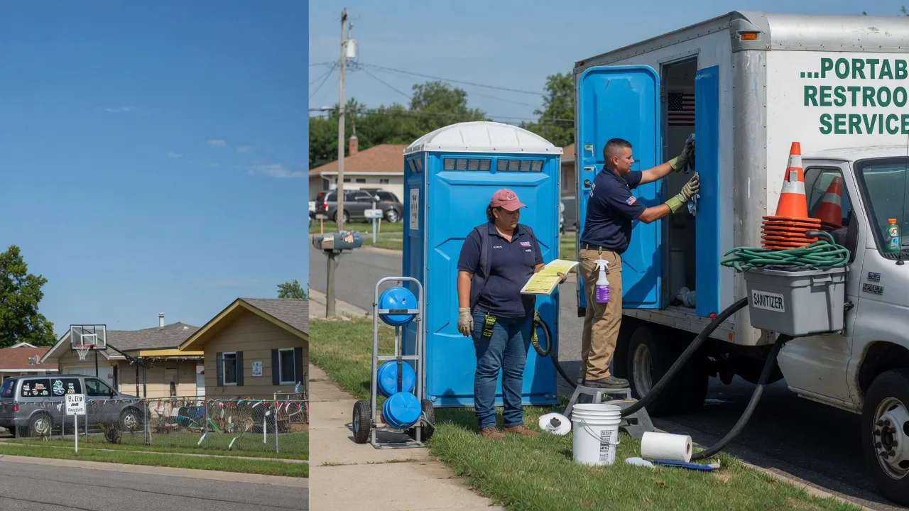 Portable Toilet Rental in Enola, PA near me